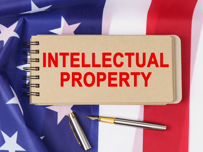 U.S. intellectual property illustration